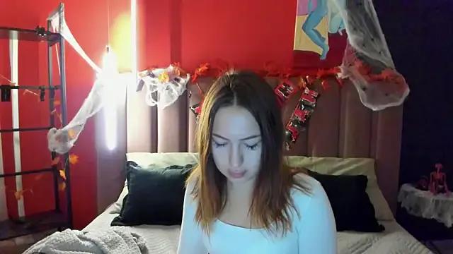 KetrinWhite — suck fingers + eye contact