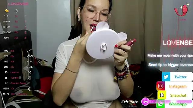 Leahstarr — 9 inches cock selfsucking  cum show